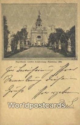 Bayerische Landes Ausstellung Nurnberg Austria Postal Used Unknown 