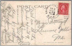 BELFAST ME SHOE FACTORY ANTIQUE POSTCARD