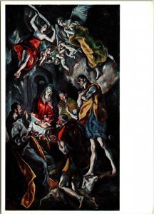 Nativity by El Greco Postcard