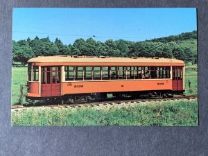 Arden Trolley Museum Washington PA Chrome Postcard H2210081141