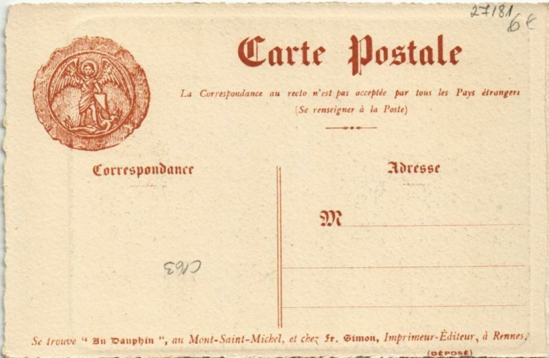 CPA Le Mont-St-MICHEL (27181)