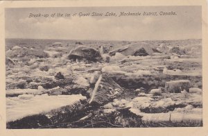 Missions, Break-Up Of The Ice At Great Slave Lake, Mackenzie District, Canada, 1