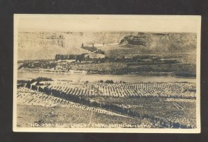 RPPC BLUE LAKES FARMS SOUTHERN IDAHO VINTAGE REAL PHOTO POSTCARD