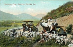 Riverside California C-1910 Huntington Drive Rubidoux Rieder Postcard 24-8162