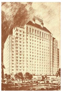 Houston TX-Texas The Shamrock Hotel, Advertising, Vintage Postcard