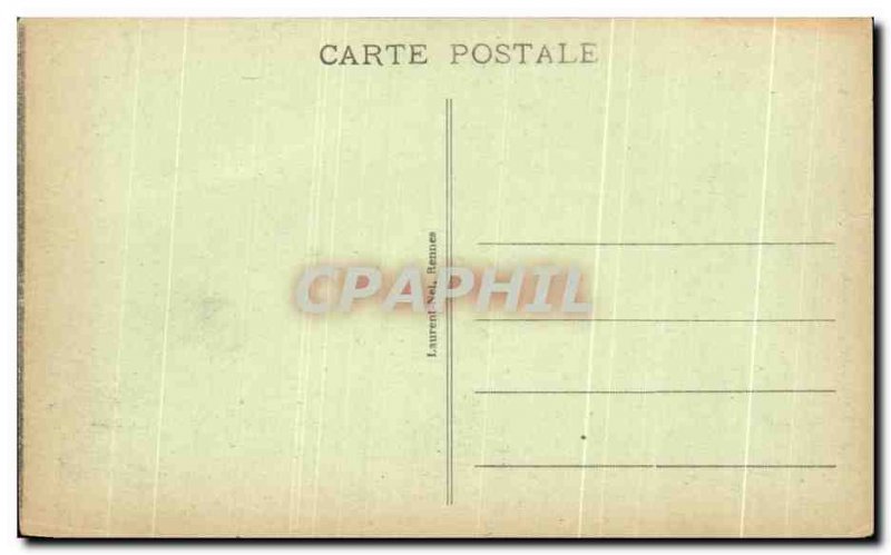 Old Postcard Combourg Chateau De La Tour