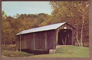 Salt Creek Bridge Norwich OH Ohio - warren truss construction