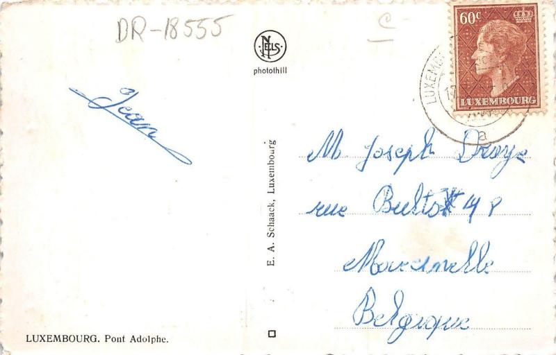 BR18555 Luxembourg Pont Adolphe