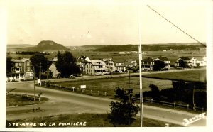 Canada - Quebec, Ste Anne de la Pocatiere. Bird's Eye View  *RPPC