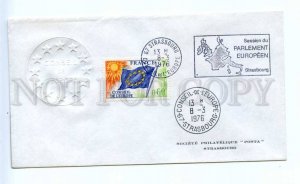 418324 FRANCE Council of Europe 1976 year Strasbourg European Parliament COVER