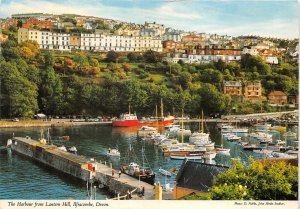 uk50040 harbour from lantern hill ilfracombe devon uk