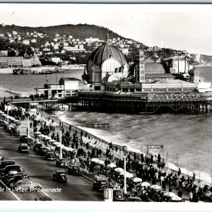 c1930s Nice, France Casino Jetee Promenade Beach Seaside Resort Dome Cars A360