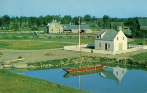 Canada - Ontario, Morrisburg. Upper Canada Village. View from the Block House