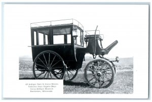 Antique Cars & Horse Drawn Vehicles Rochester Minnesota MN RPPC Photo Postcard