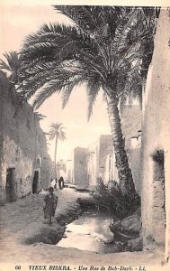 Une Rue de Bab Darb Vieux Biskra Algeria Unused 