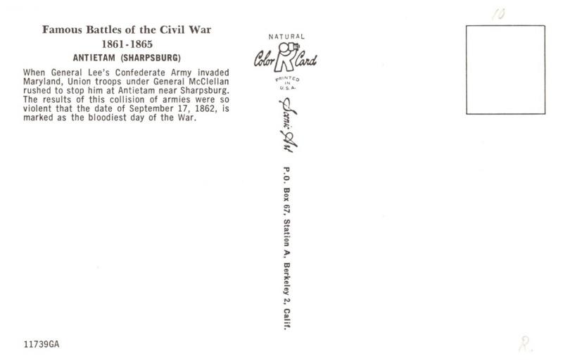 Antietam Gen,McClelland   Robert E.lee