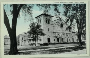 Blue Sky, Finney Memorial Chapel, Oberlin, Ohio Vintage Postcard P45