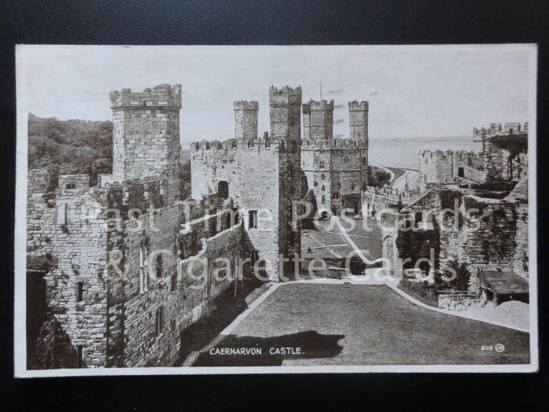 Caernarvon Castle c1934 Postcard