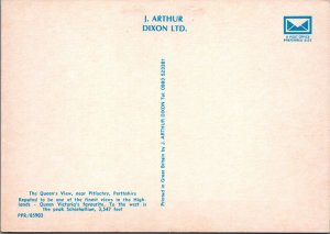 Scotland Postcard - The Queen's View, Near Pitlochry, Perthshire  RR16115