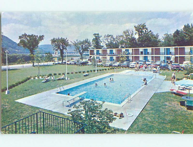 Unused 1950's EXCELLENT INN MOTEL & POOL Harrisburg Pennsylvania PA u6064@