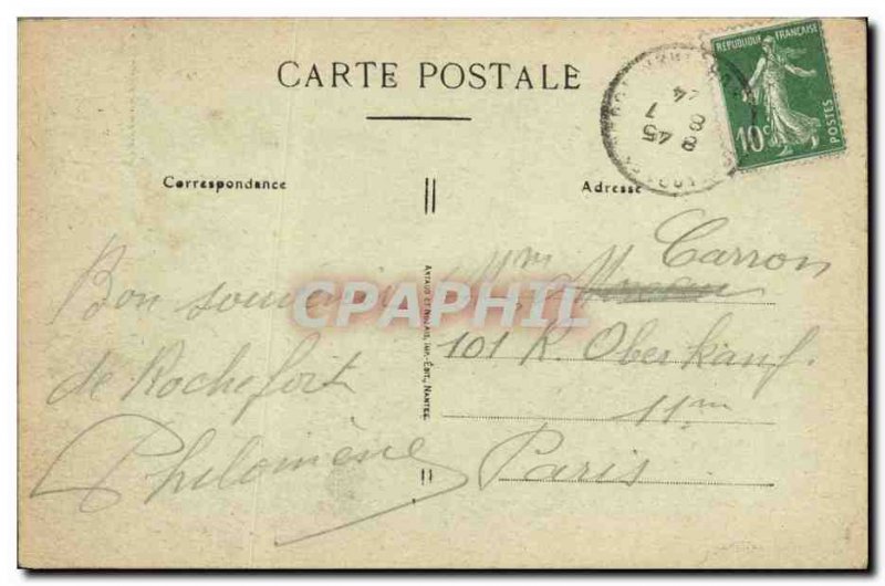 Old Postcard Rocherfort Land Old Town General View