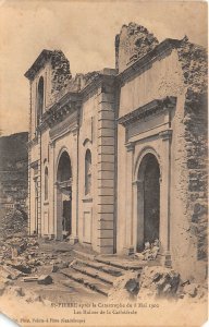 uk41752 st pierre ruins de la cathedrale guadeloupe Guadelupa