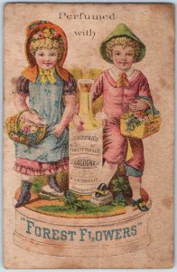 1870s-80s A.E.&E. FAHS Yotk, PA Perfumed Card F217