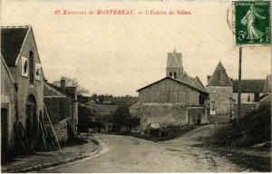 CPA Environs de Montereau - L'Entree de Salins (1037869)