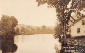 Londonderry Vermont West River Real Photo Antique Postcard K91802