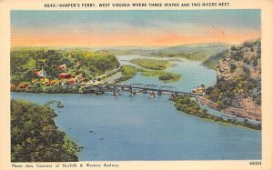 Where Three States and Two Rivers Meet, Harpers Ferry, WV