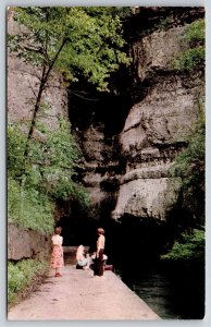 Cassville Missouri~Underground Spring @ Roaring River State Park~Vintage PC