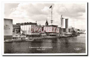 Old Postcard The Paris International Exhibition Pavilions From Sweden Of Czec...