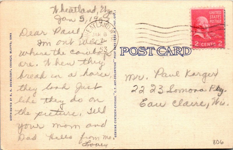 Al Wilkerson on Torpedo Rodeo Western