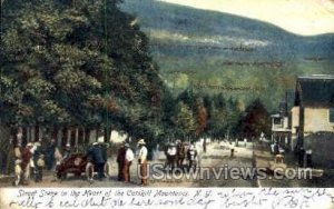 Street Scene in Catskill Mountains, New York