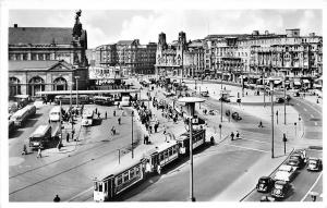 BG33442 frankfurt am main am hauptbahnhof real photo tramway tram car germany