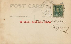 OH, Dresden, Ohio, RPPC, Water Works Construction, 1908 PM, Photo