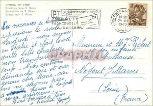 Postcard Modern Riviera dei Flori Salutarion S Remo