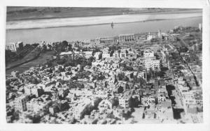 Luxor Egypt Africa Birdseye View Of City Real Photo Antique Postcard K100033