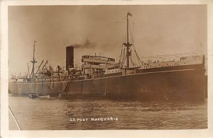 S.S Port Macquarie  Real Photo S.S Port Macquarie , Port Line View image 