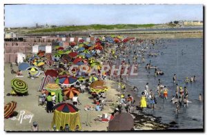Postcard Modern Life Cross The beach has the & # 39heure bath