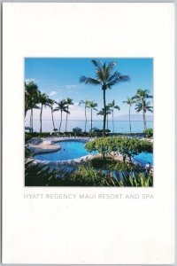 Hyatt Regency Maui Resort and Spa Lahaina HI Continental Postcard C10