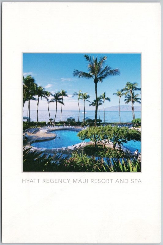 Hyatt Regency Maui Resort and Spa Lahaina HI Continental Postcard C10