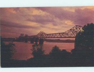 Pre-1980 BRIDGE SCENE Louisville Kentucky KY H8567