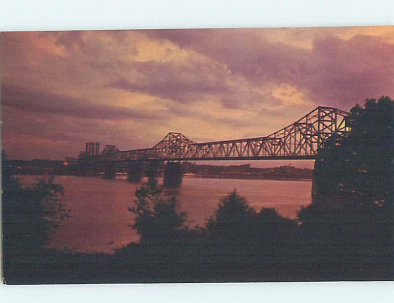 Pre-1980 BRIDGE SCENE Louisville Kentucky KY H8567