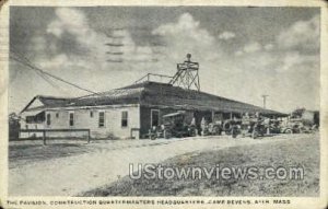 The Pavilion - Ayer, Massachusetts MA Postcard