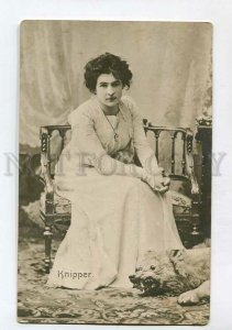 3135168 KNIPPER-CHEKHOVA Rus DRAMA Theatre Star & BEAR Photo