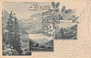 Ferleiten Salzburg Austria Alpengasthaus Lucashasl and Trauneralpe 1901 postcard