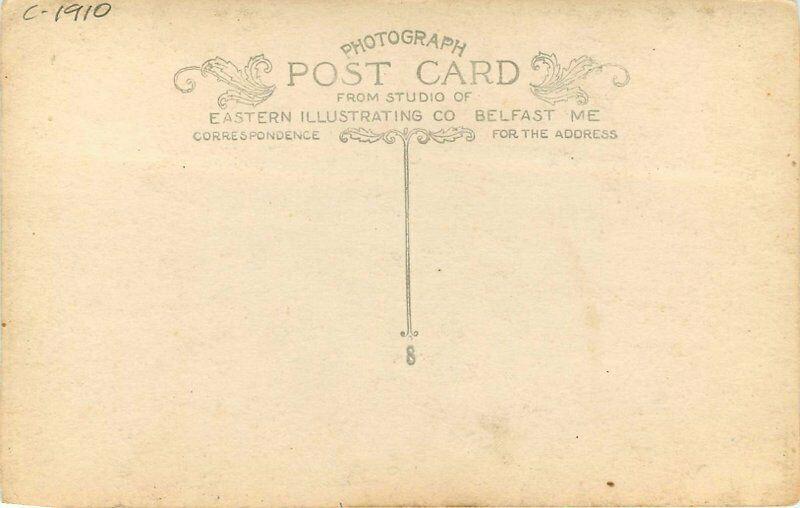 C-1910 Hartland Maine Park House RPPC Photo Postcard Eastern Illustrating 2140