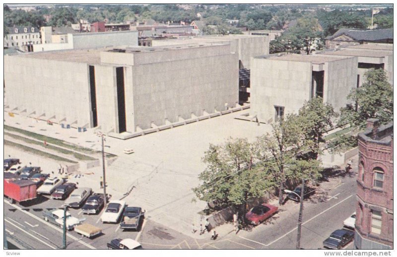 Aerial view,  Fathers of Confederation Building,  P.E.I.,  Canada,  40-60s
