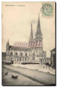 Old Postcard Delivrande Basilica